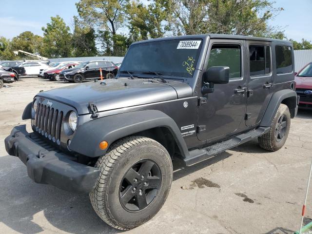 JEEP WRANGLER U 2018 with VIN 1C4BJWDG8JL844366 - Photo from auction