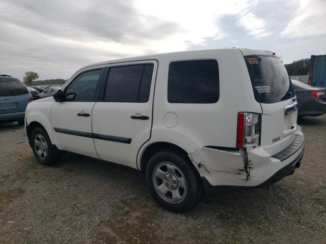 Photo 2 from auction – 2014 HONDA PILOT LX with VIN 5FNYF3H2XEB016515