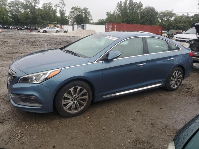 HYUNDAI SONATA SPO 2015 with VIN 5NPE34AF6FH059587 - Photo from auction