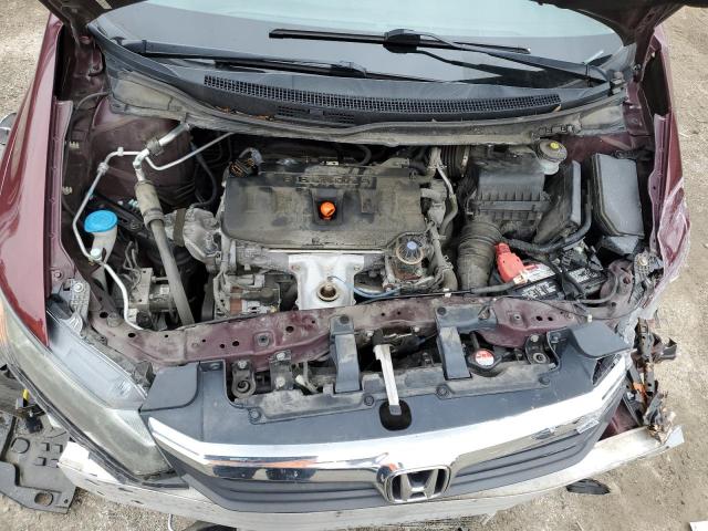 Photo 11 from auction – 2012 HONDA CIVIC LX with VIN 2HGFB2F57CH612572
