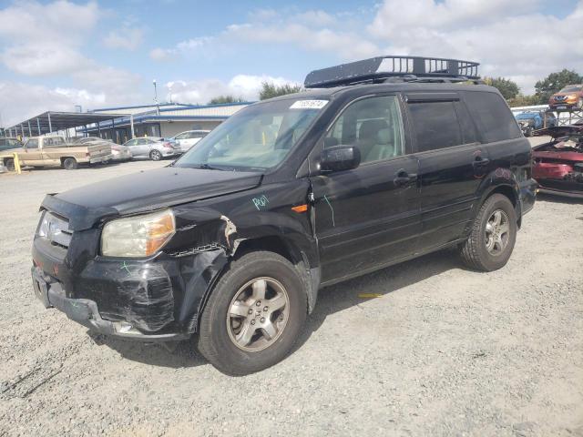 HONDA PILOT EXL 2007 with VIN 2HKYF185X7H502325 - Photo from auction