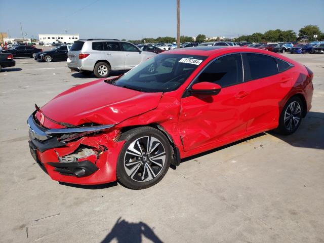 HONDA CIVIC EXL 2017 with VIN 2HGFC1F74HH652415 - Photo from auction
