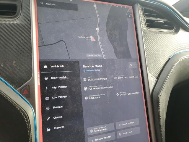 Photo 9 from auction – 2018 TESLA MODEL X with VIN 5YJXCDE24JF141275