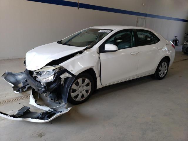 TOYOTA COROLLA L 2016 with VIN 2T1BURHE0GC501830 - Photo from auction