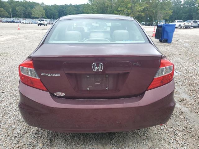 Photo 6 from auction – 2012 HONDA CIVIC LX with VIN 2HGFB2F55CH572704