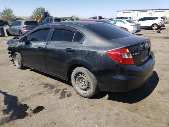 Photo 2 from auction – 2012 HONDA CIVIC LX with VIN 2HGFB2F54CH588442