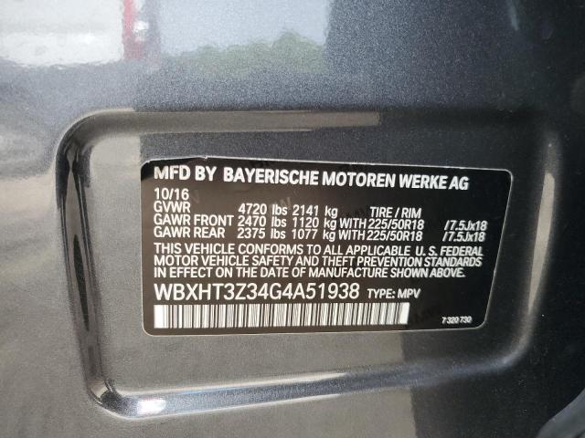Photo 14 from auction – 2016 BMW X1 XDRIVE2 with VIN WBXHT3Z34G4A51938