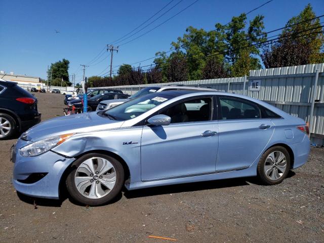 HYUNDAI SONATA HYB 2015 with VIN KMHEC4A40FA122992 - Photo from auction