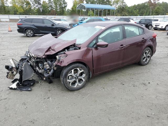 KIA FORTE LX 2018 with VIN 3KPFK4A73JE194636 - Photo from auction
