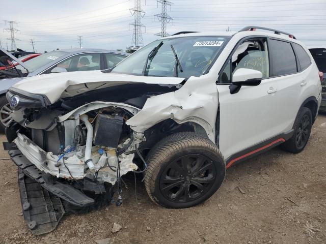 SUBARU FORESTER S 2019 with VIN JF2SKAPC7KH448461 - Photo from auction