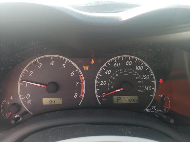Photo 9 from auction – 2013 TOYOTA COROLLA BA with VIN 2T1BU4EE2DC968895