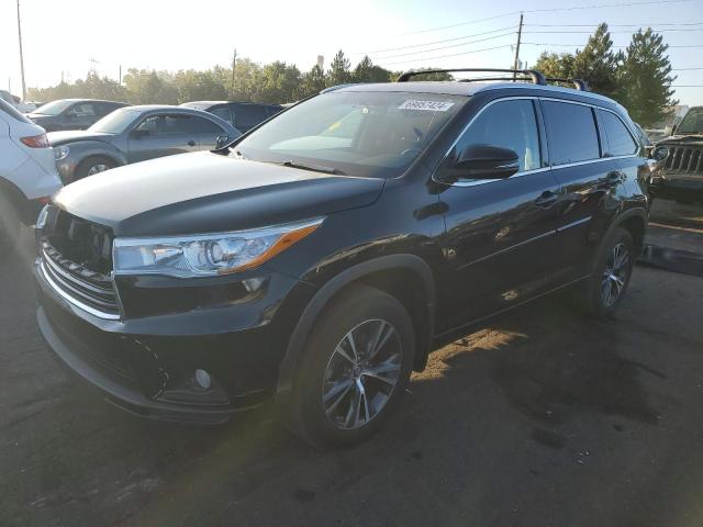 TOYOTA HIGHLANDER 2016 with VIN 5TDJKRFH8GS316656 - Photo from auction