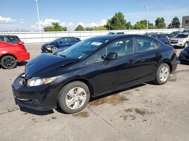 HONDA CIVIC LX 2013 with VIN 19XFB2F58DE033019 - Photo from auction