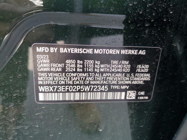 Photo 14 from auction – 2023 BMW X1 XDRIVE2 with VIN WBX73EF02P5W72345
