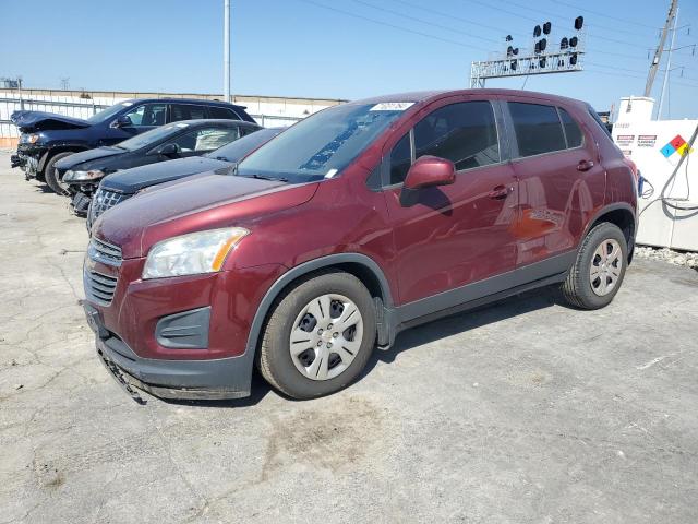 CHEVROLET TRAX LS 2016 with VIN 3GNCJKSBXGL122096 - Photo from auction