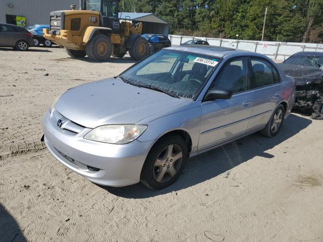 HONDA CIVIC EX 2005 with VIN 2HGES26745H540052 - Photo from auction