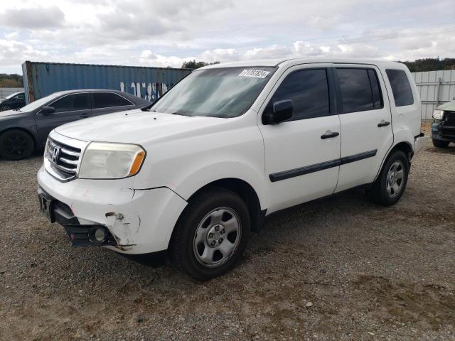 HONDA PILOT LX 2014 with VIN 5FNYF3H2XEB016515 - Photo from auction