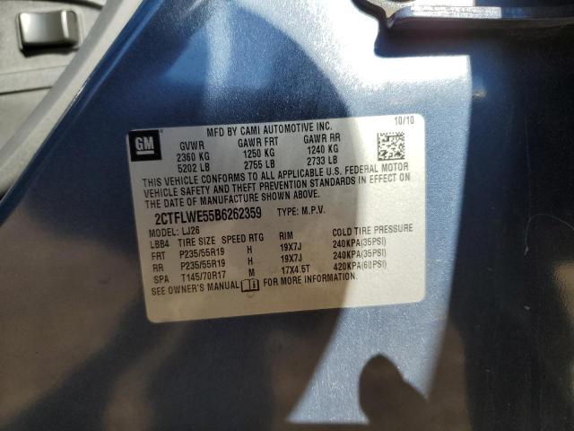 Photo 14 from auction – 2011 GMC TERRAIN SL with VIN 2CTFLWE55B6262359