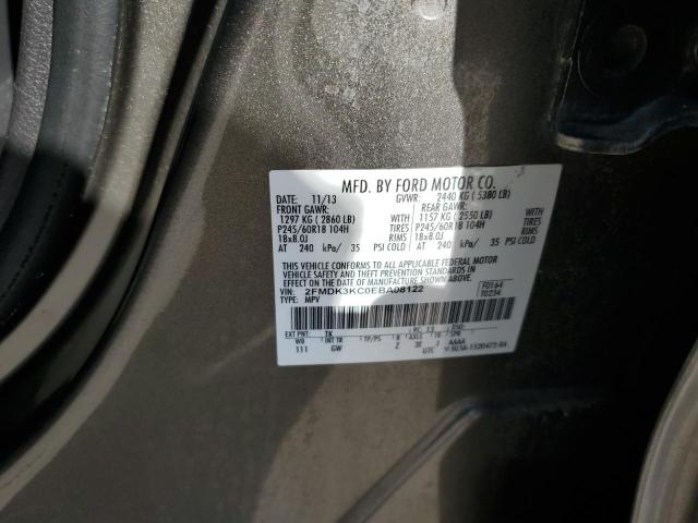 Photo 14 from auction – 2014 FORD EDGE LIMIT with VIN 2FMDK3KC0EBA08122