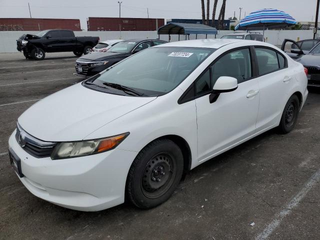 HONDA CIVIC LX 2012 مع رقم تعريف المركبة 19XFB2F52CE343486 - صورة من المزاد