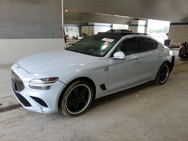 GENESIS G70 BASE 2022 with VIN KMTG34TA5NU098171 - Photo from auction