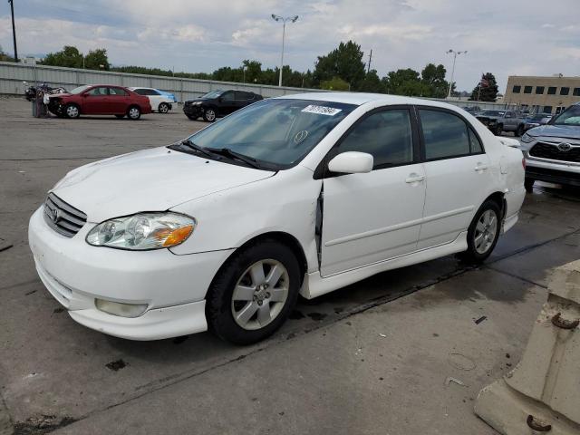 TOYOTA COROLLA S 2003 with VIN 1NXBR32EX3Z036845 - Photo from auction