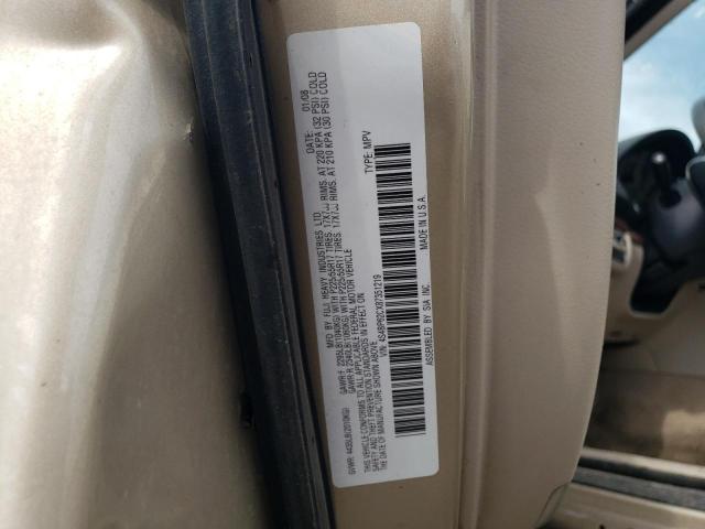 Photo 14 from auction – 2008 SUBARU OUTBACK 2. with VIN 4S4BP62CX87351219