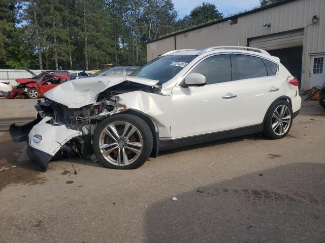 INFINITI EX35 BASE 2011 with VIN JN1AJ0HR0BM853369 - Photo from auction