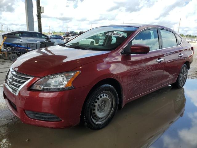 NISSAN SENTRA S 2014 with VIN 3N1AB7AP4EL632497 - Photo from auction