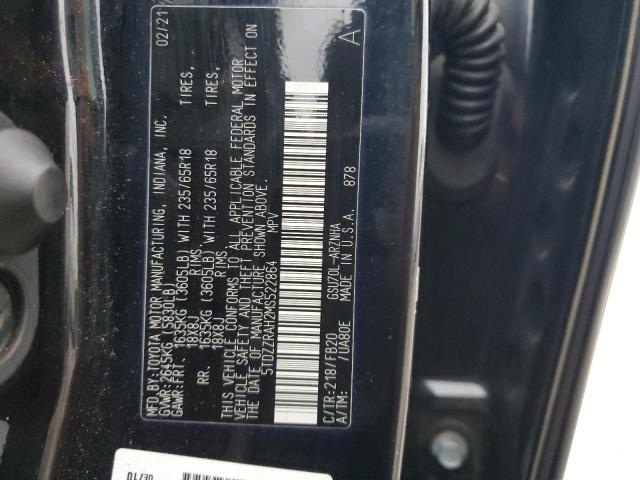 Photo 14 from auction – 2021 TOYOTA HIGHLANDER with VIN 5TDZZRAH2MS522864
