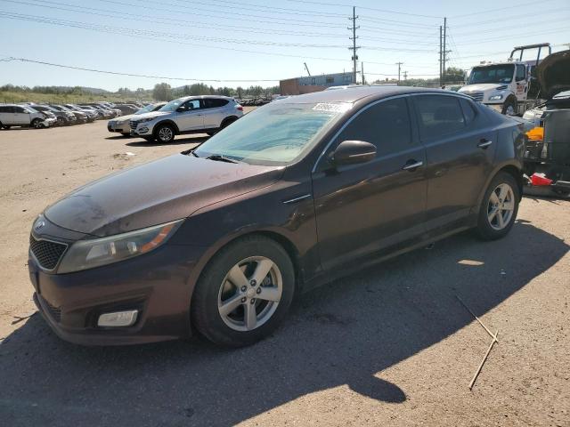 KIA OPTIMA LX 2014 with VIN 5XXGM4A71EG266770 - Photo from auction