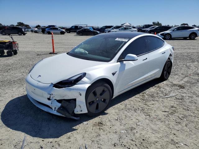 TESLA MODEL 3 2023 with VIN 5YJ3E1EB8PF609640 - Photo from auction