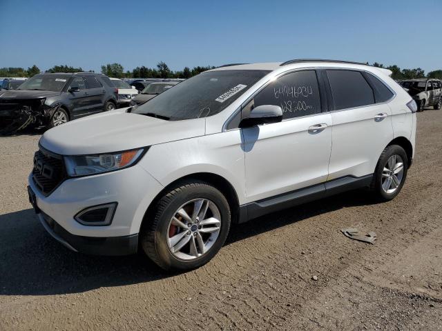 FORD EDGE SEL 2015 with VIN 2FMTK4J92FBB57382 - Photo from auction