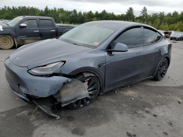 TESLA MODEL Y 2022 with VIN 7SAYGDEF1NF398639 - Photo from auction