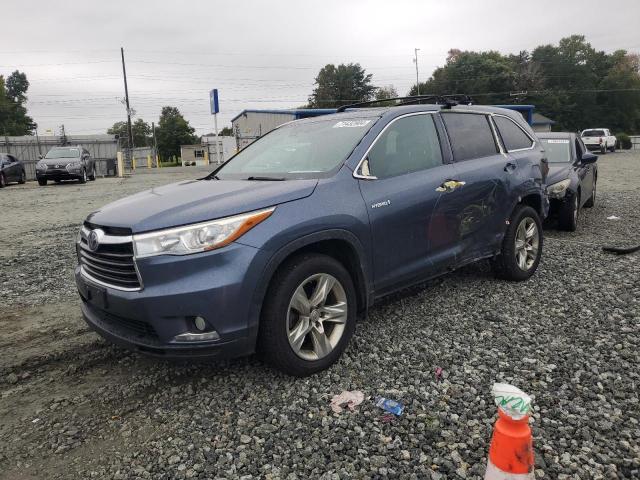 TOYOTA HIGHLANDER 2014 with VIN 5TDDCRFH8ES004392 - Photo from auction