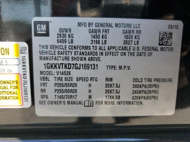Photo 14 from auction – 2016 GMC ACADIA DEN with VIN 1GKKVTKD7GJ169131