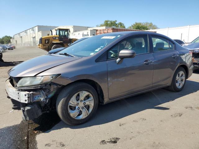 HONDA CIVIC LX 2014 with VIN 19XFB2F56EE223595 - Photo from auction
