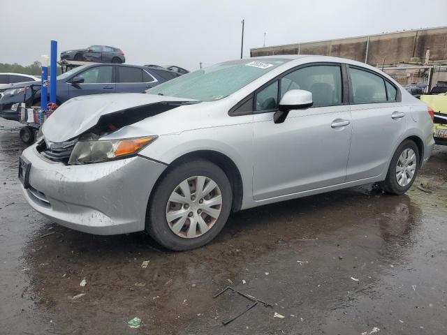 HONDA CIVIC LX 2012 with VIN 2HGFB2F53CH314116 - Photo from auction