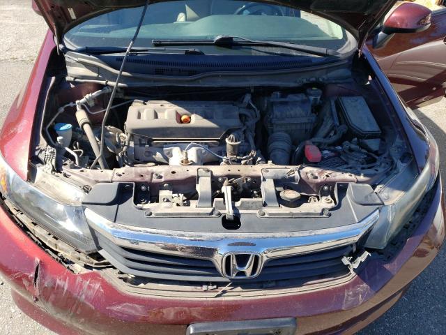 Photo 11 from auction – 2012 HONDA CIVIC LX with VIN 19XFB2F50CE357306