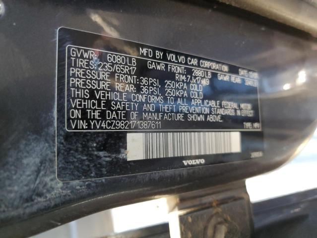Photo 14 from auction – 2007 VOLVO XC90 3.2 with VIN YV4CZ982171387611