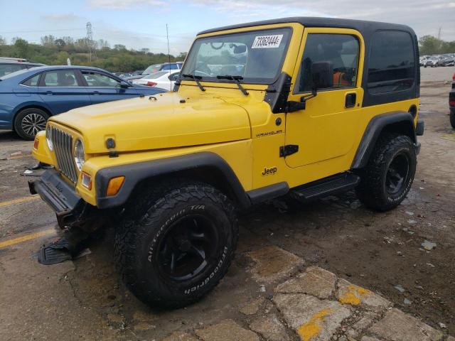 JEEP WRANGLER / 2001 with VIN 1J4FA29P21P317171 - Photo from auction
