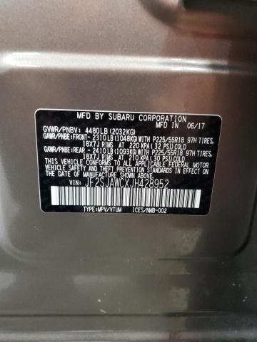 Photo 14 from auction – 2018 SUBARU FORESTER 2 with VIN JF2SJAWCXJH428952