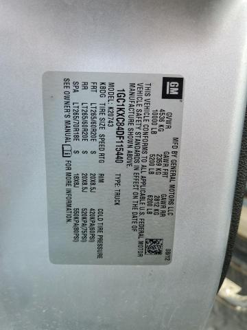 Photo 10 from auction – 2013 CHEVROLET SILVERADO with VIN 1GC1KXC84DF115440