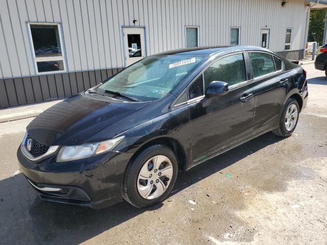 HONDA CIVIC LX 2013 with VIN 19XFB2F57DE272321 - Photo from auction