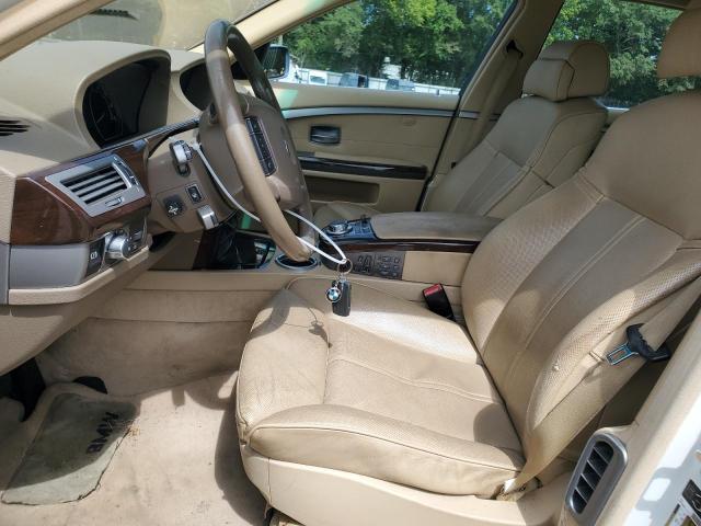 Photo 7 from auction – 2006 BMW 750 LI with VIN WBAHN83576DT38679