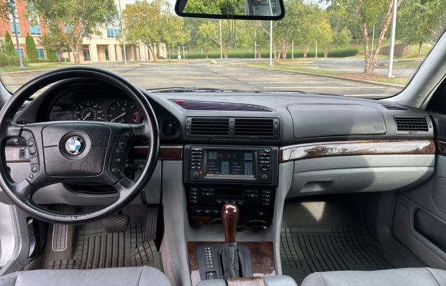Photo 9 from auction – 2001 BMW 740 IL with VIN WBAGH83461DP34041