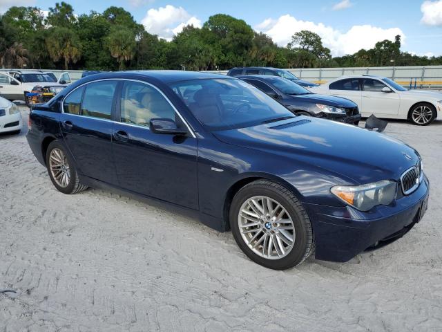 Photo 4 from auction – 2005 BMW 745 I with VIN WBAGL63545DP75494