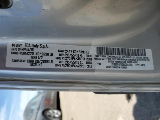 Photo 14 from auction – 2016 RAM PROMASTER with VIN ZFBERFATXG6C84239