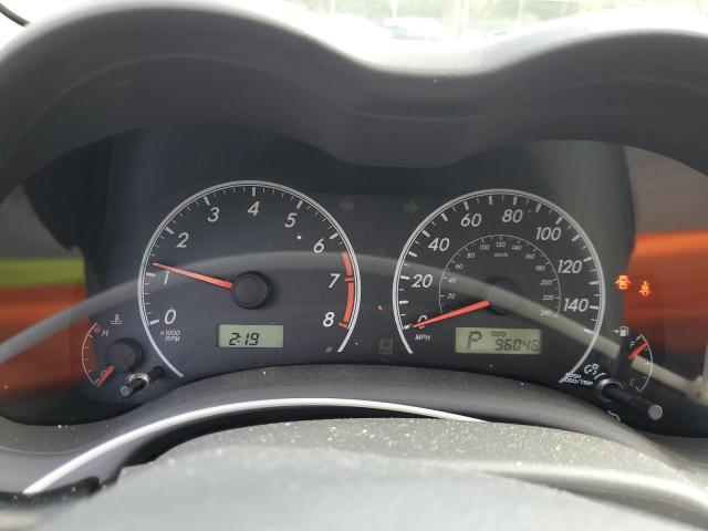 Photo 9 from auction – 2009 TOYOTA COROLLA BA with VIN 2T1BU40E09C128791