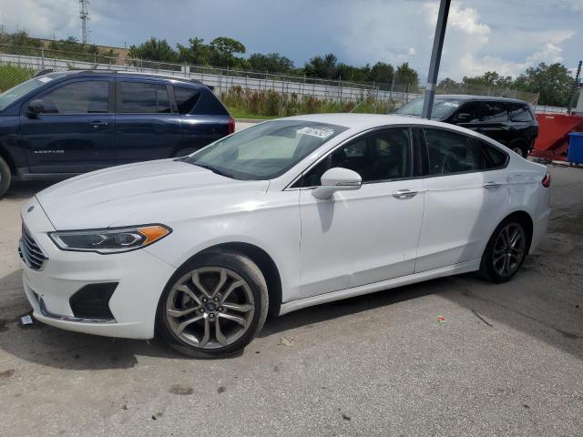 FORD FUSION SEL 2019 with VIN 3FA6P0CD7KR233712 - Photo from auction